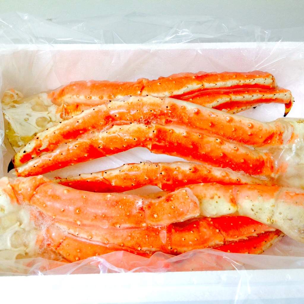 海鮮工房 黒帯 店長ブログ 冷凍カニの周りについている 氷の膜 グレース とその理由