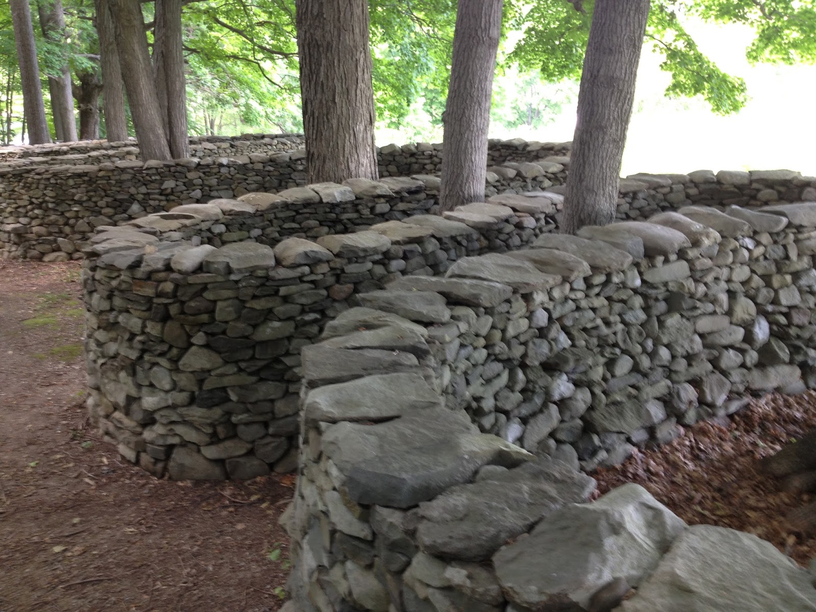 Always Be An Emerging Artist Andy Goldsworthy's "Storm King Wall"