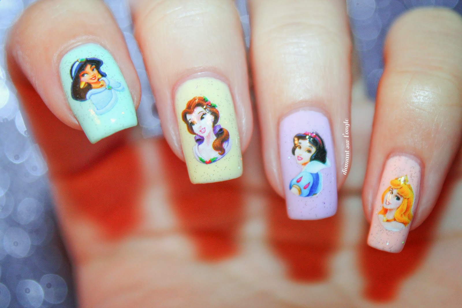 A Disney Princess Nail Art