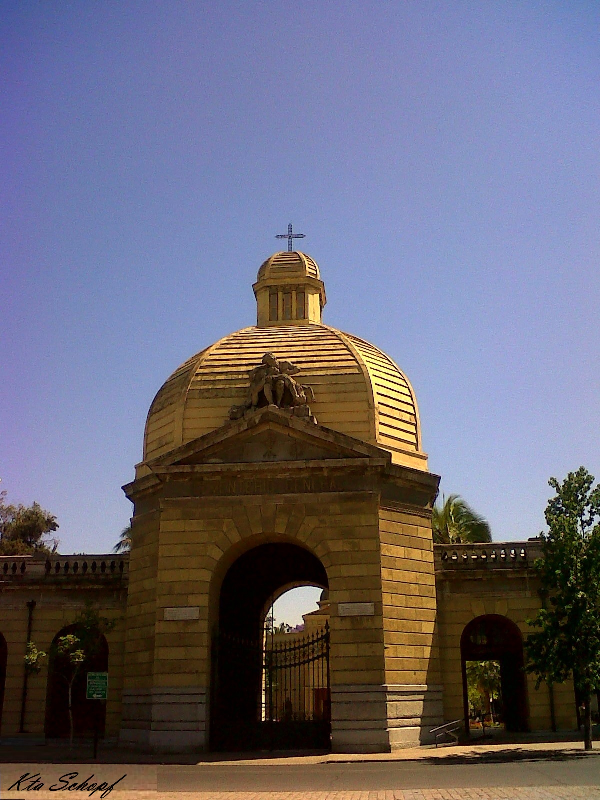 Rincón Patrimonial Chileno Cementerio General Santiago Chile.