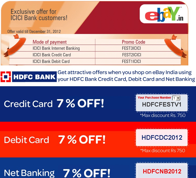 Ebay india discount coupons march 2019