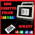 FARETTO RGB LED 10W A TENUTA STAGNA MULTICOLORE