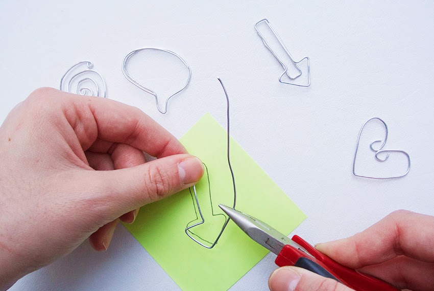 DIY 4 Custom Paperclip Shapes