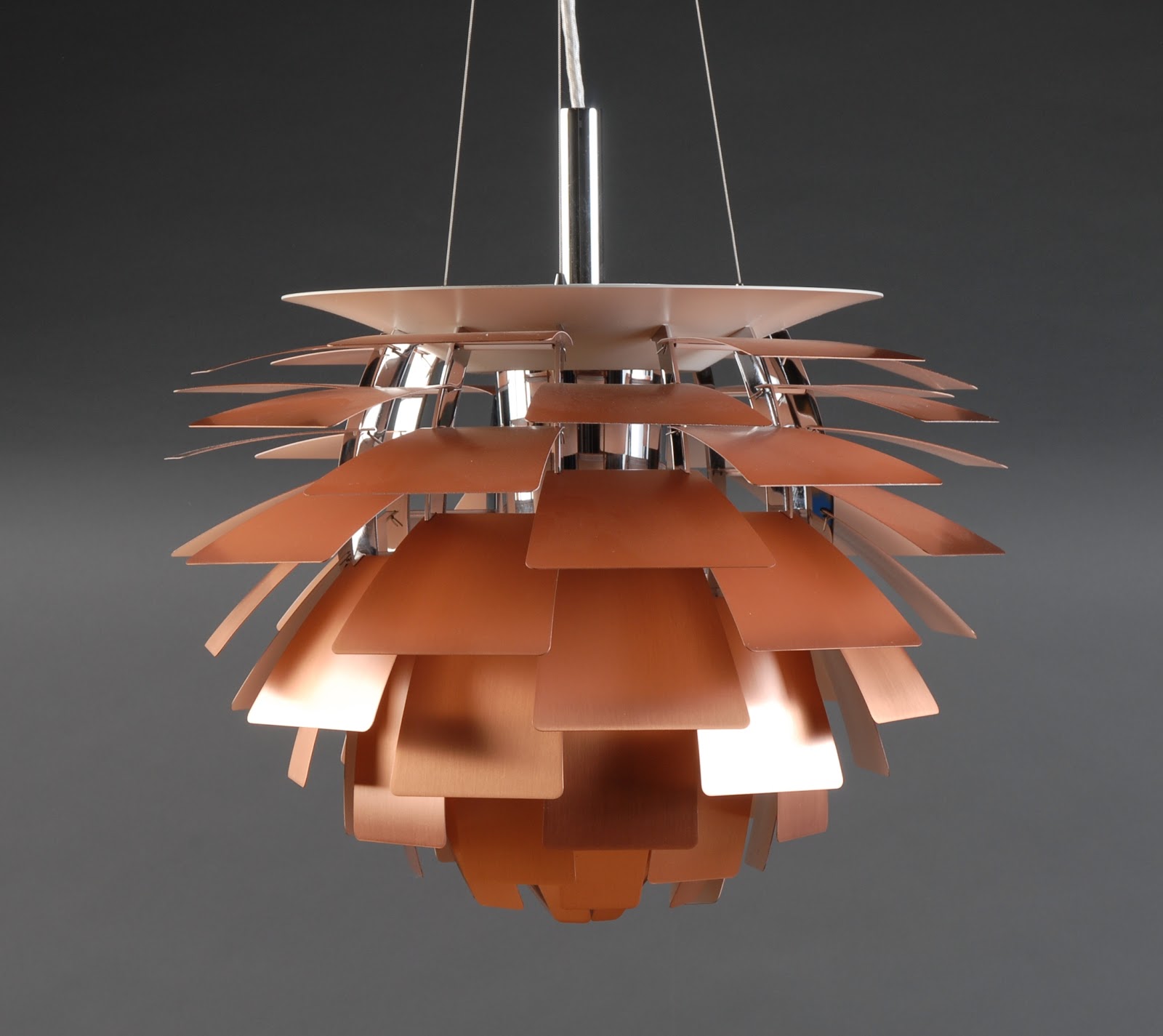 Large Arne Jacobsen P H Era Poul Henningsen For Louis Poulsen Danish Louis Poulsen Ph Artichoke Pendant Lamp