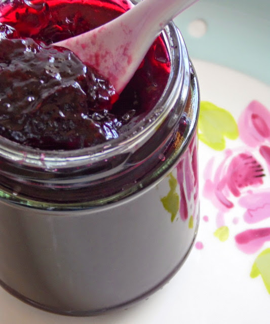 Delia's blackcurrant jam and buttermilk scones