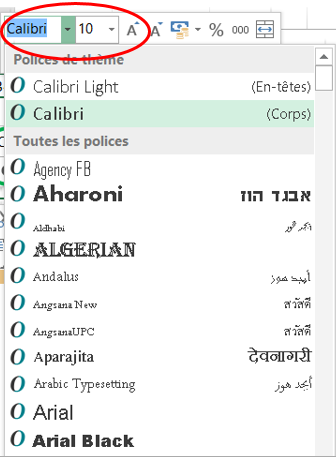 Excel - Format de cellules