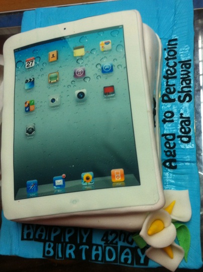 3d iPad Cakes