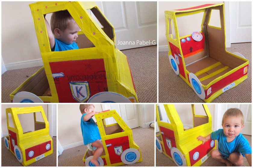Be Creative Mummy / UK lifestyle Blog / Crafts How to Make a Cardboard