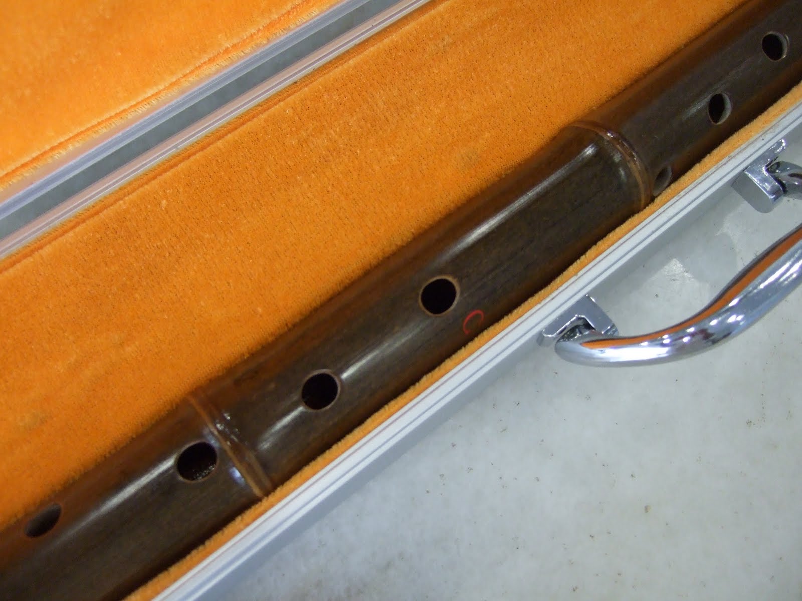 Chinese Musical Instruments Blog U double bass flute by Xie Bin