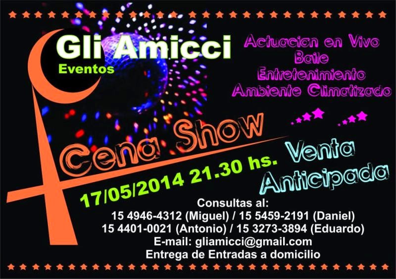 Gli Amicci - Eventos, Cena show, Baile, Entretenimiento