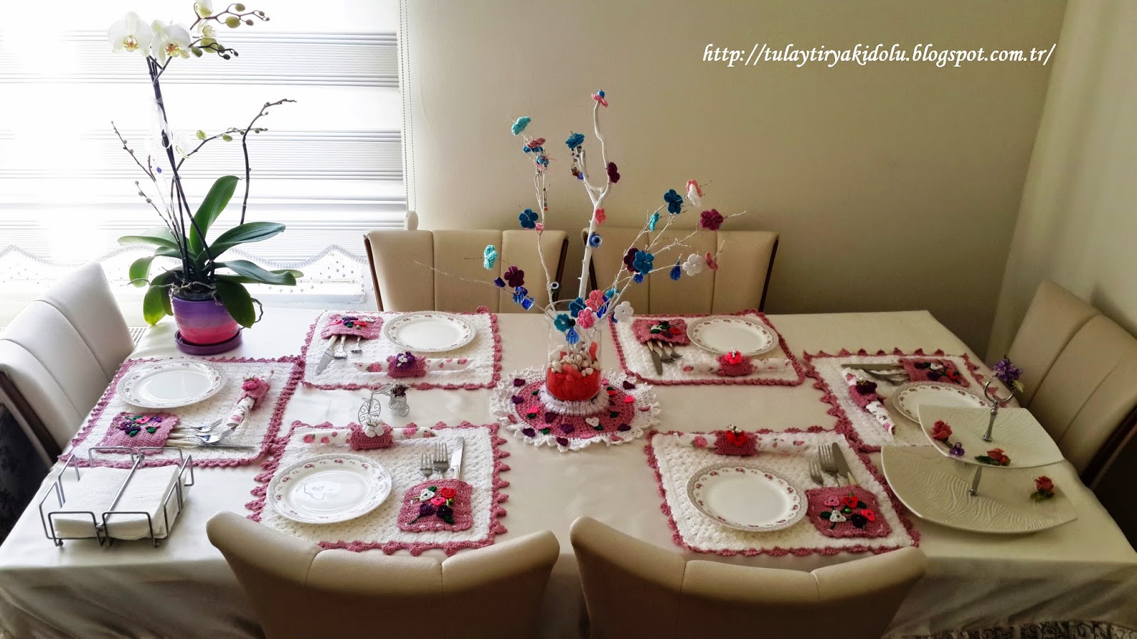 benim dunyam amerikan servisi ve masa duzeni