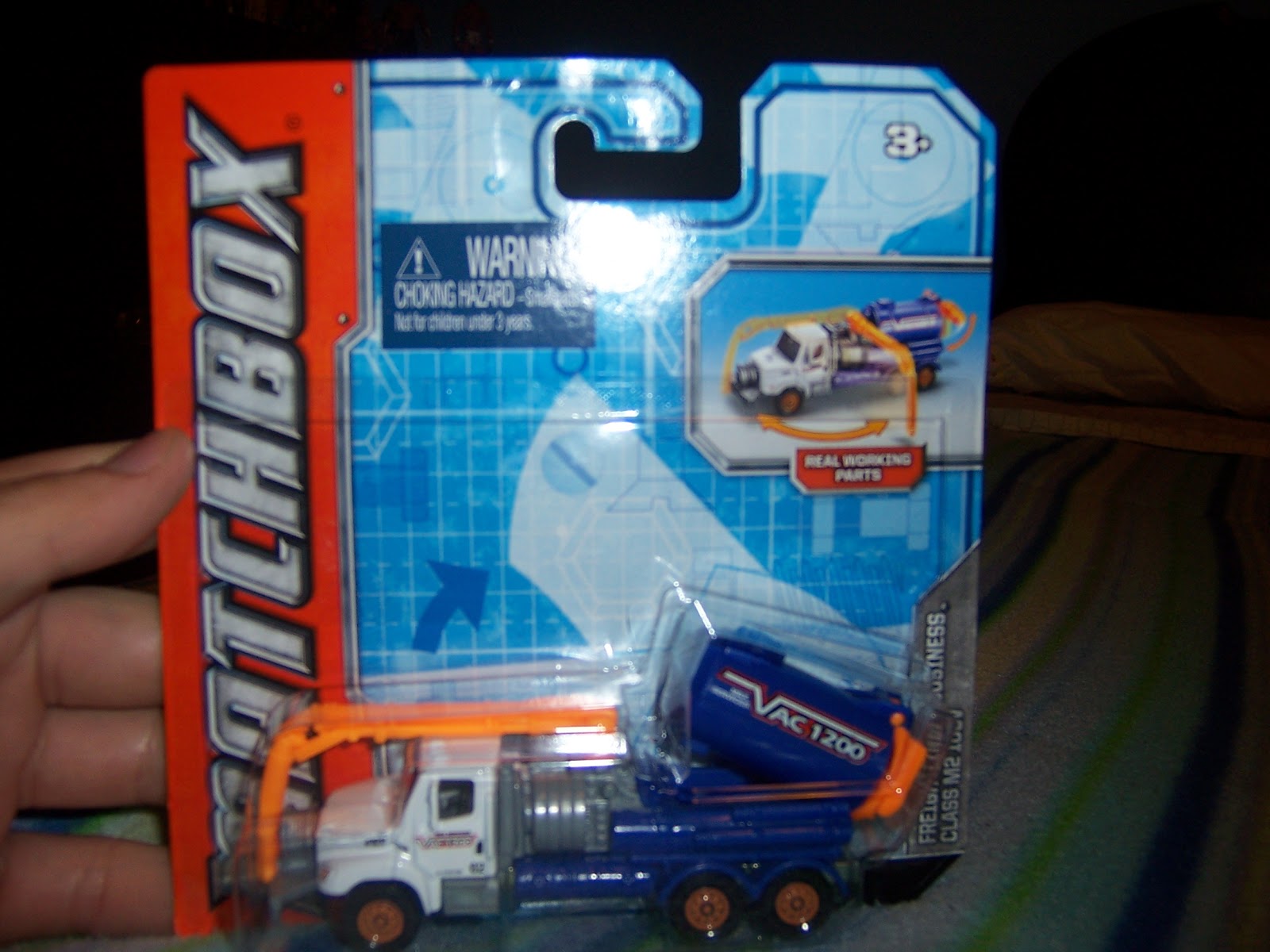 vacuum truck toy matchbox