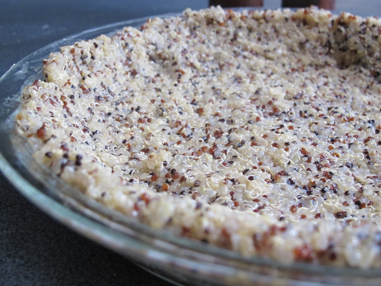 muppys Quinoa Crusted Open Vegetable Pie