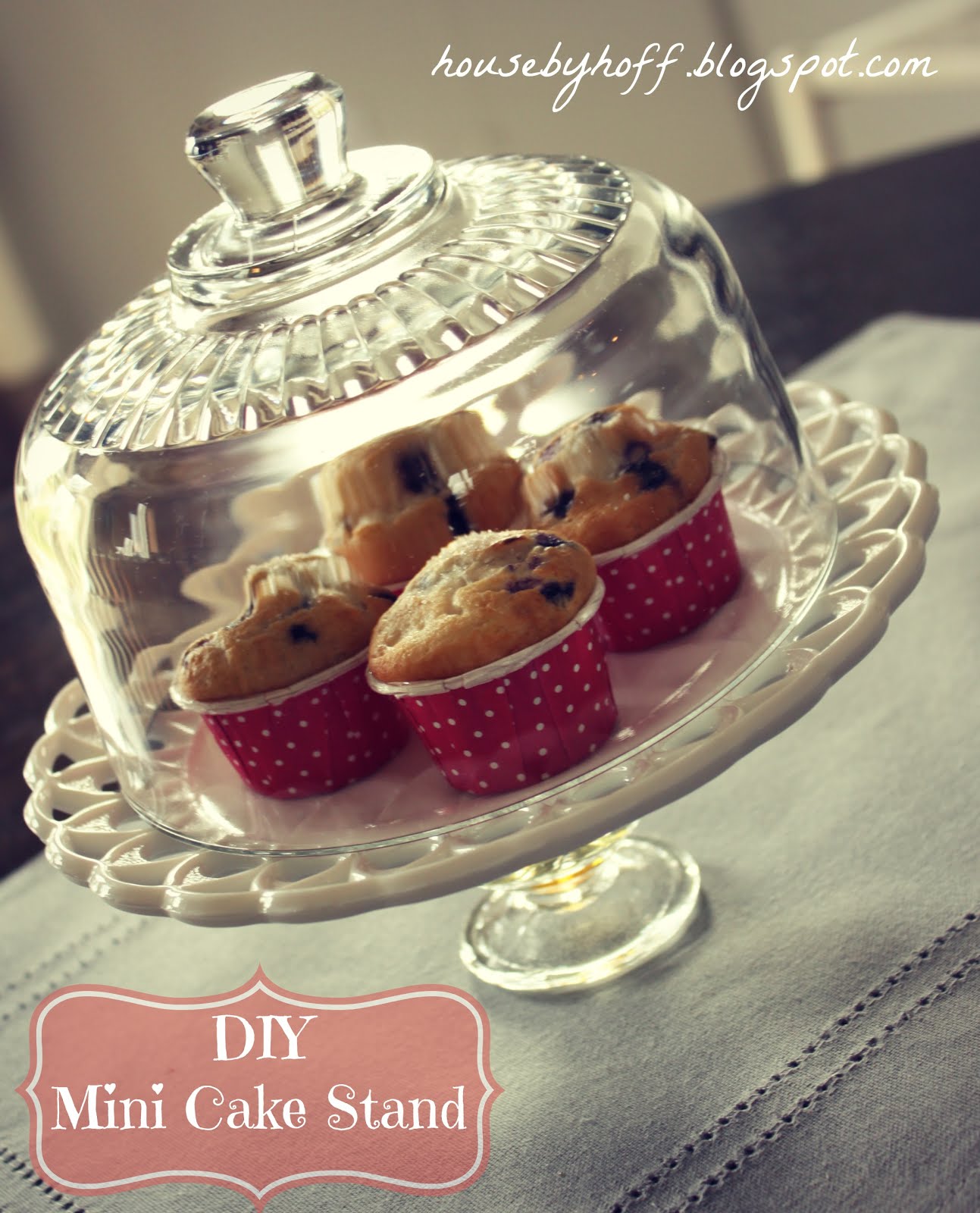 DIY Mini Cake Stand House by Hoff