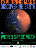 World space week:the world-wide Mars Simulation from october 4-10