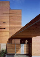 Japanese Wood-Clad House Design With Multi-Level Decks Japanese Wood-Clad House Design With Multi-Level Decks