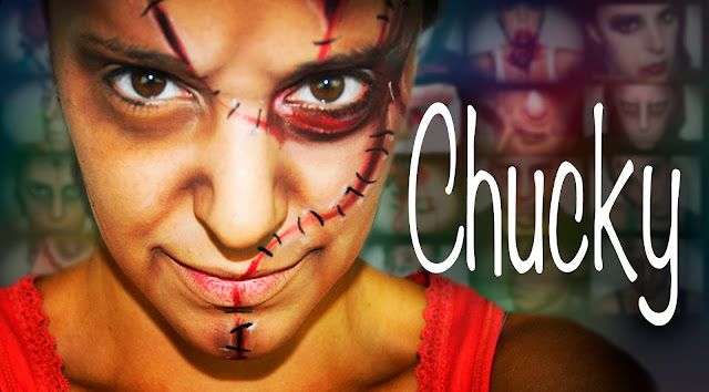 Maquillaje Halloween Chucky Silvia Quiros makeup 