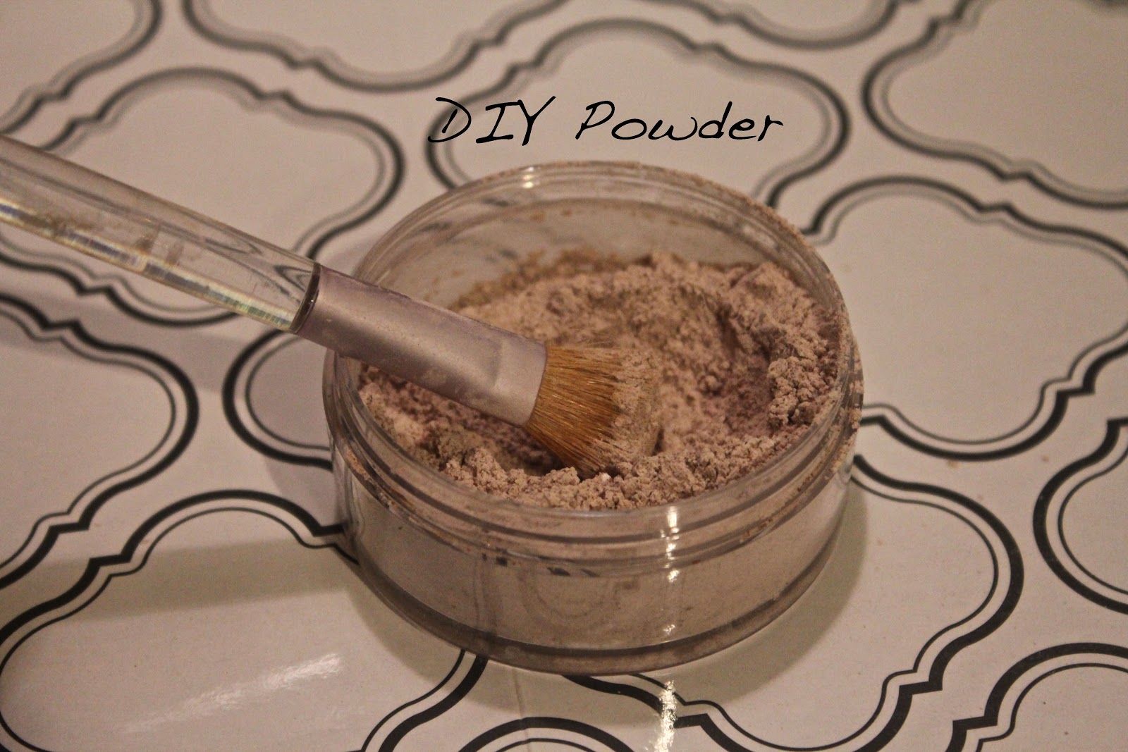 Let Your Scribbles Be....Enough DIY Makeup Part 2 Powder