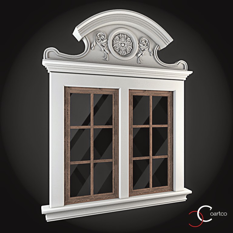 Ornamente Geamuri Exterior Cod: WIN-085 Ornamente Geamuri Exterior, fatade case cu profile decorative polistiren, profile fatada, Model Cod: WIN-085