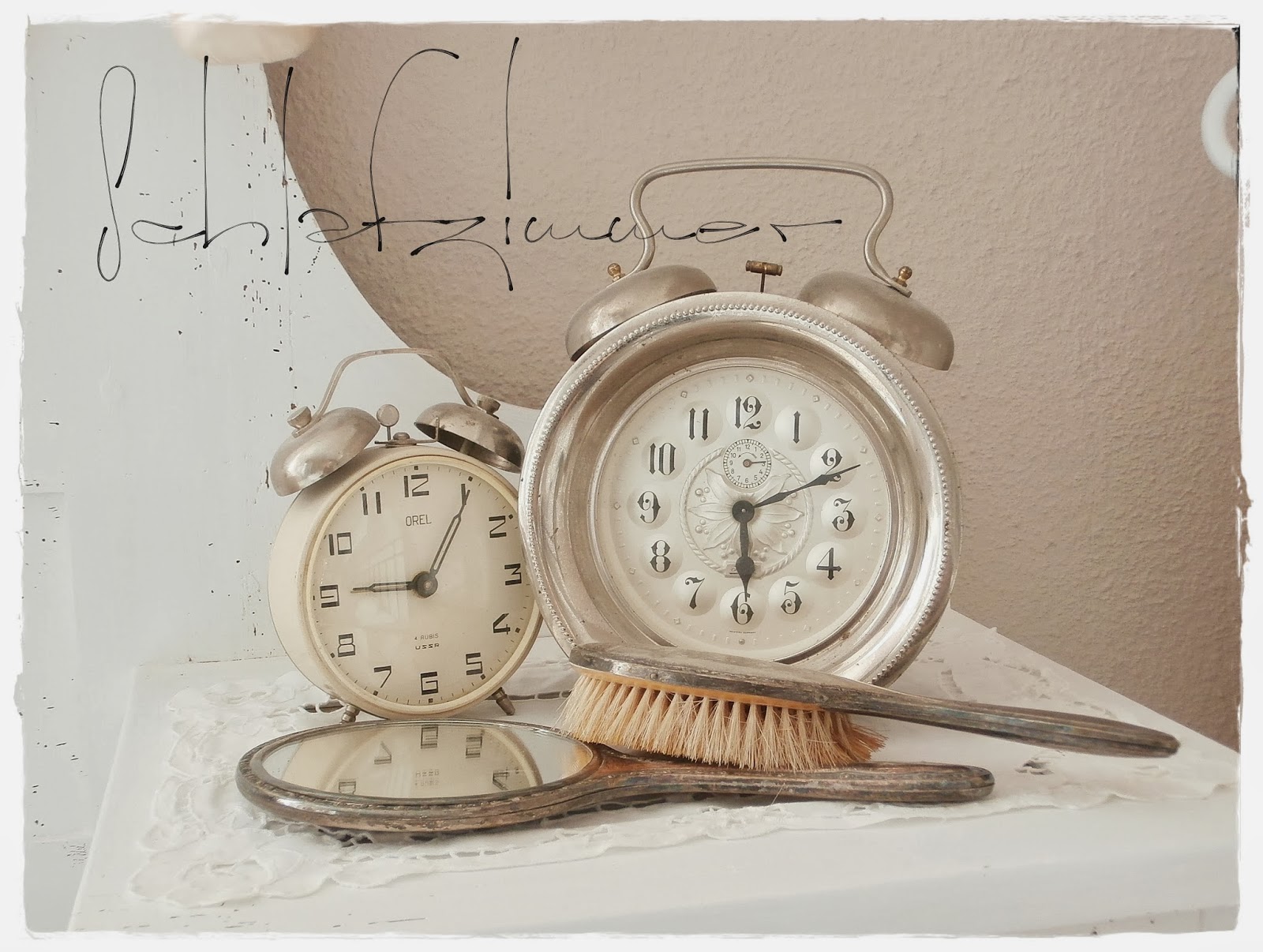 Shabby landhaus: vorher nachher....schlafzimmer......