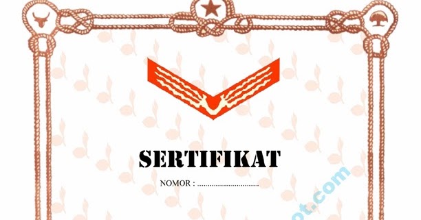 Piagam Pramuka Tingkat Penggalang Terbaru 2013