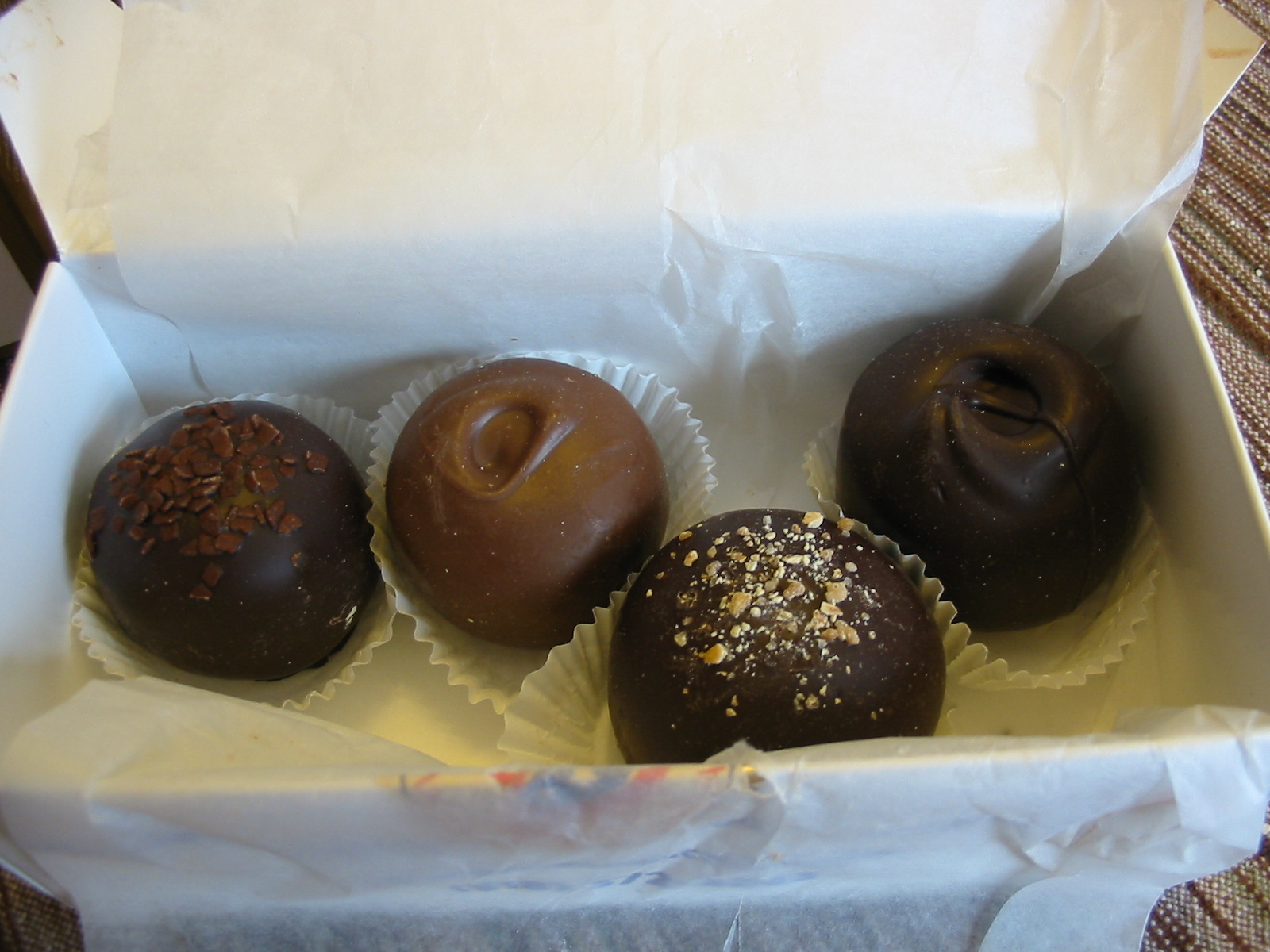 The Chocolate Cult Uncle Sam's Huge Chocolate Truffles