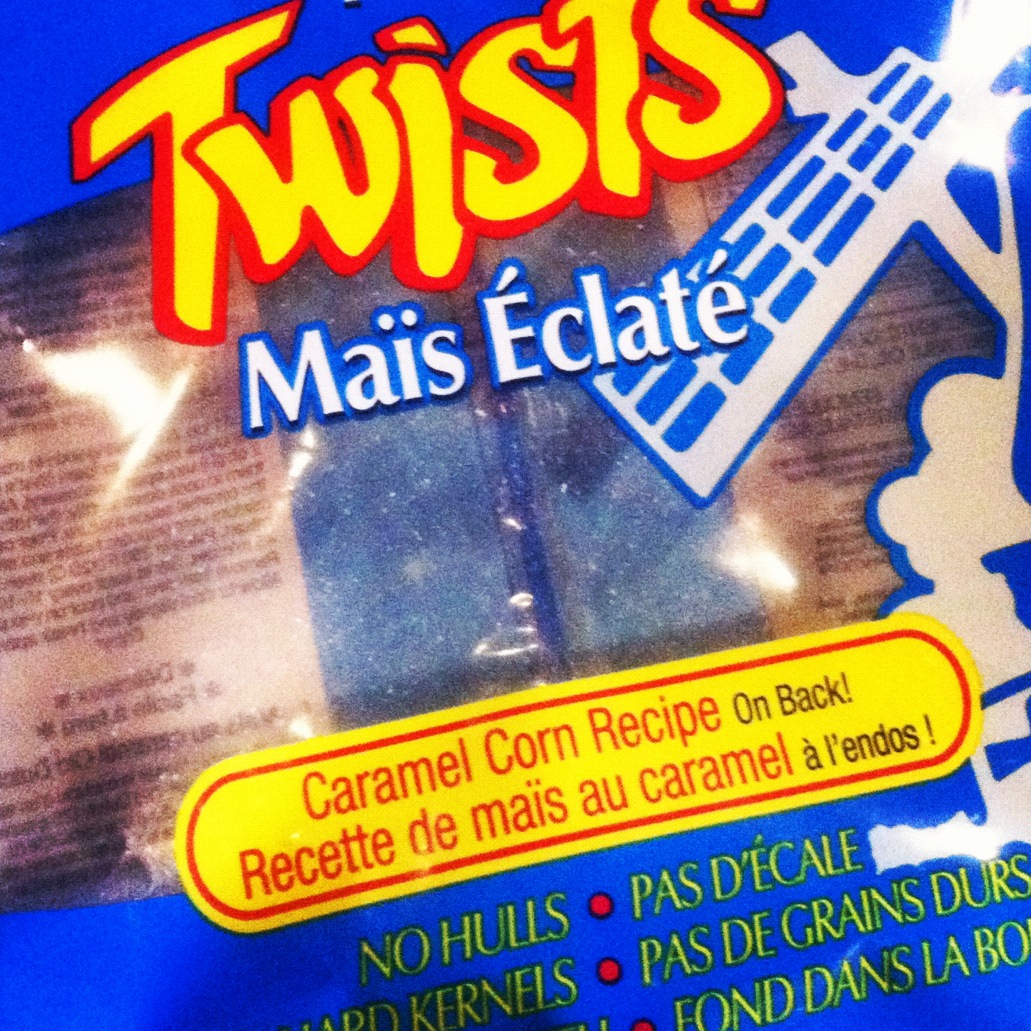 . Caramel Popcorn Twists