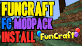 HOW TO INSTALL<br>FunCraft - FC Modpack [<b>1.12.2</b>]<br>▽