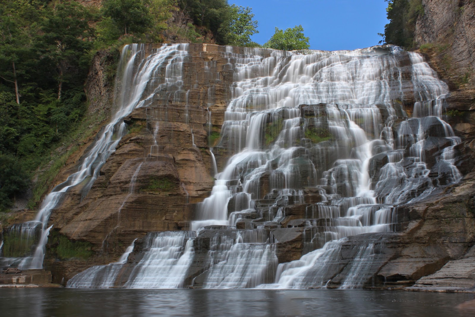 River Bliss Waterfalling in Ithaca