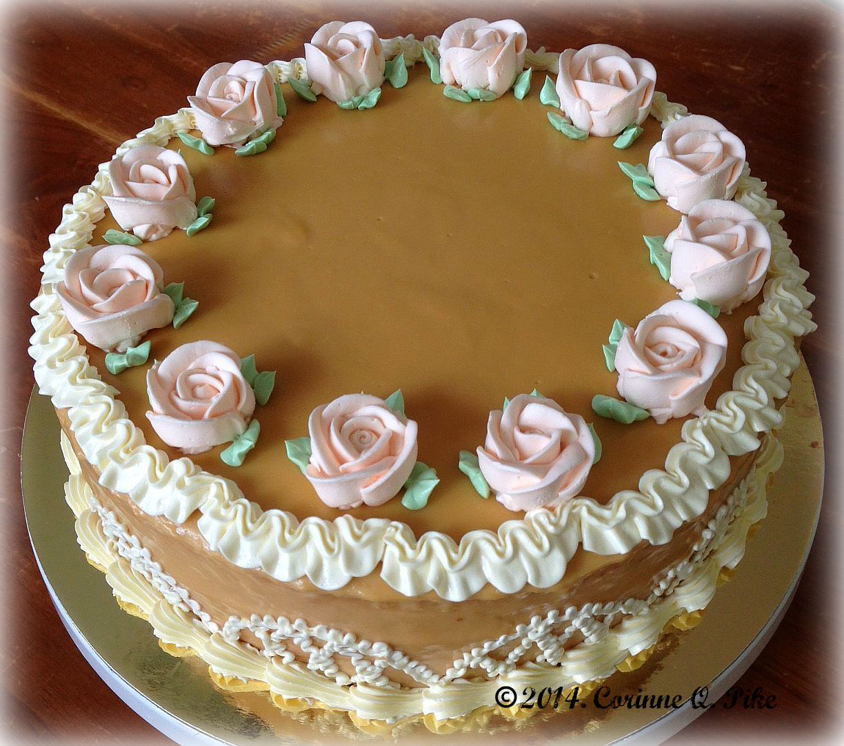 Heart of Mary Buttercream roses galore!