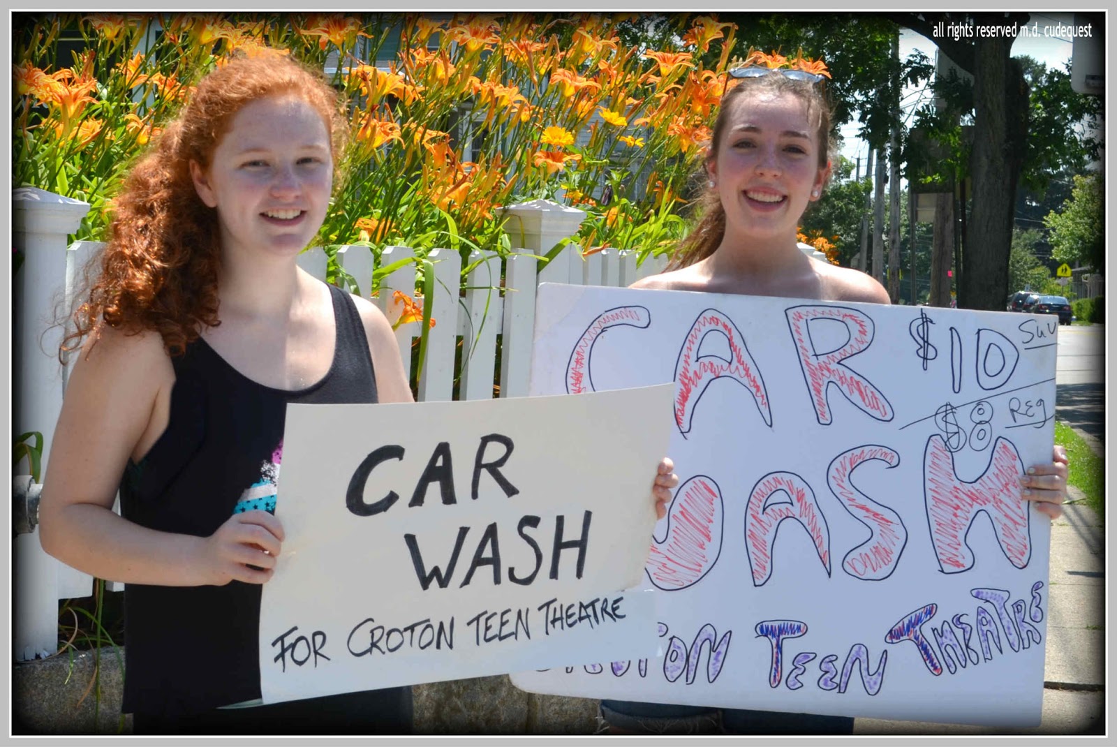 EverythingCroton PHOTOS, CROTON TEEN THEATER CAR WASH FUNDRAISER TODAY