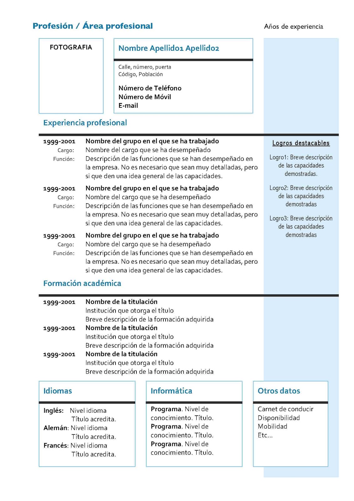 Resume html code w3schools picture