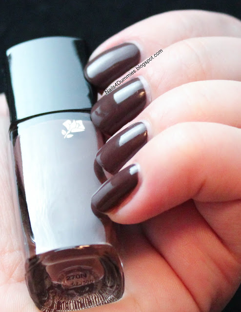 Nails4Dummies - Lancome Chocolat Mordore Swatch and Review