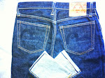 evisu heritage blue seegull size 28