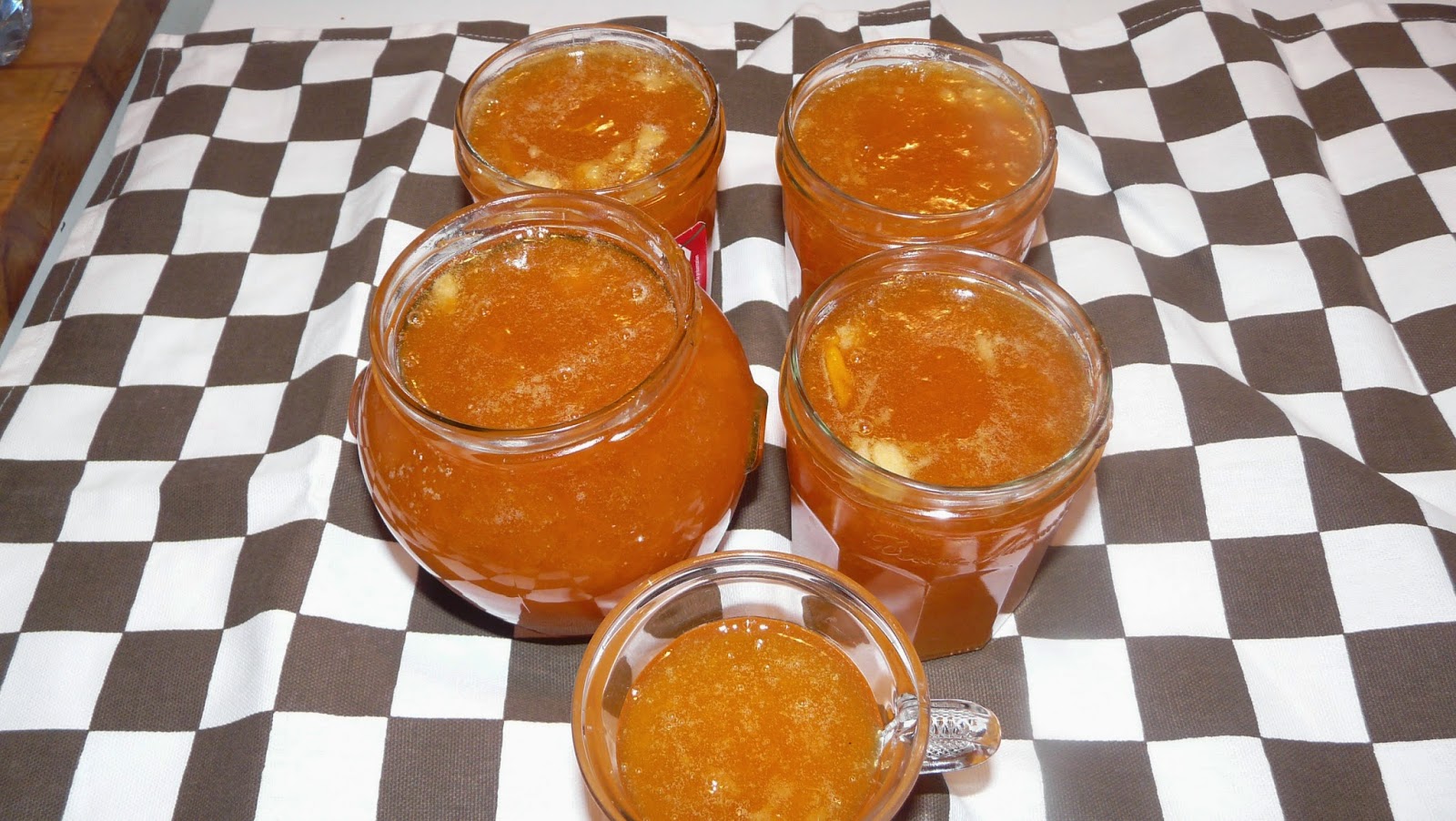 Confiture d'abricots pas à pas