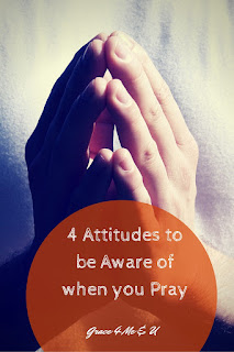 Prayer is deliberate communication with God. Deliberate means you have a choice, and I believe that you should choose your attitude when you pray. Using Jesus’ teachings on Prayer learn about 4 attitudes to be aware of when you pray. | 4 Attitudes to be Aware of when you Pray Prayer is deliberate communication with God. Deliberate means you have a choice, and I believe that you should choose your attitude when you pray. Using Jesus’ teachings on Prayer learn about 4 attitudes to be aware of when you pray.