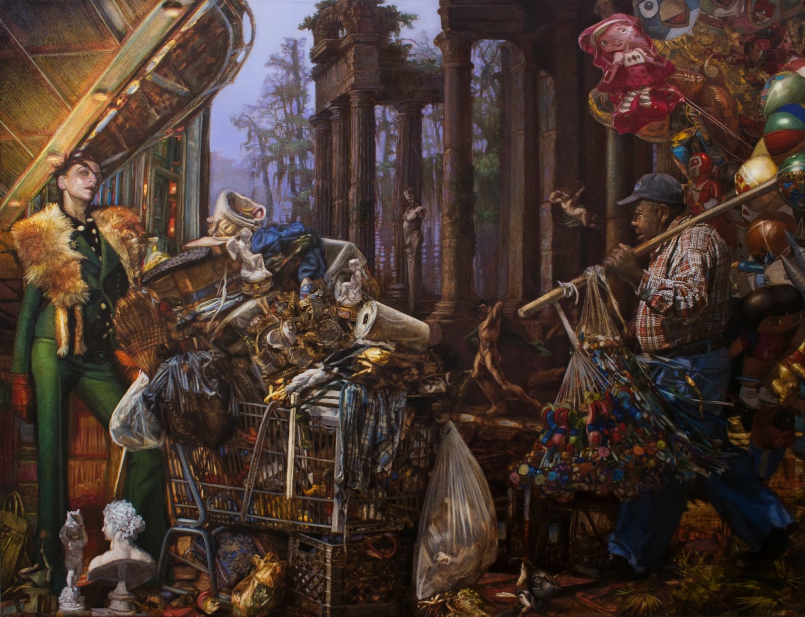 Isaac McCaslin, Collector of Fine Things Contemporary Artist