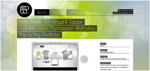 online portfolios