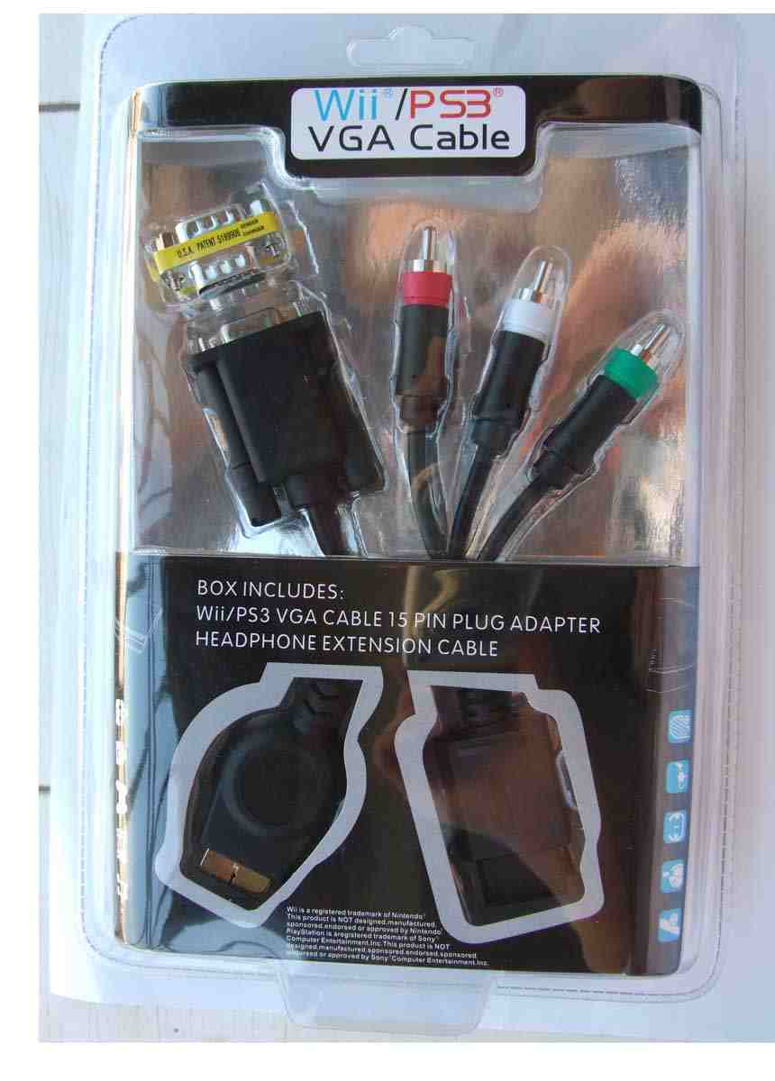 How To Fix ps3/wii Vga cable Washed Out Colors Problem Special