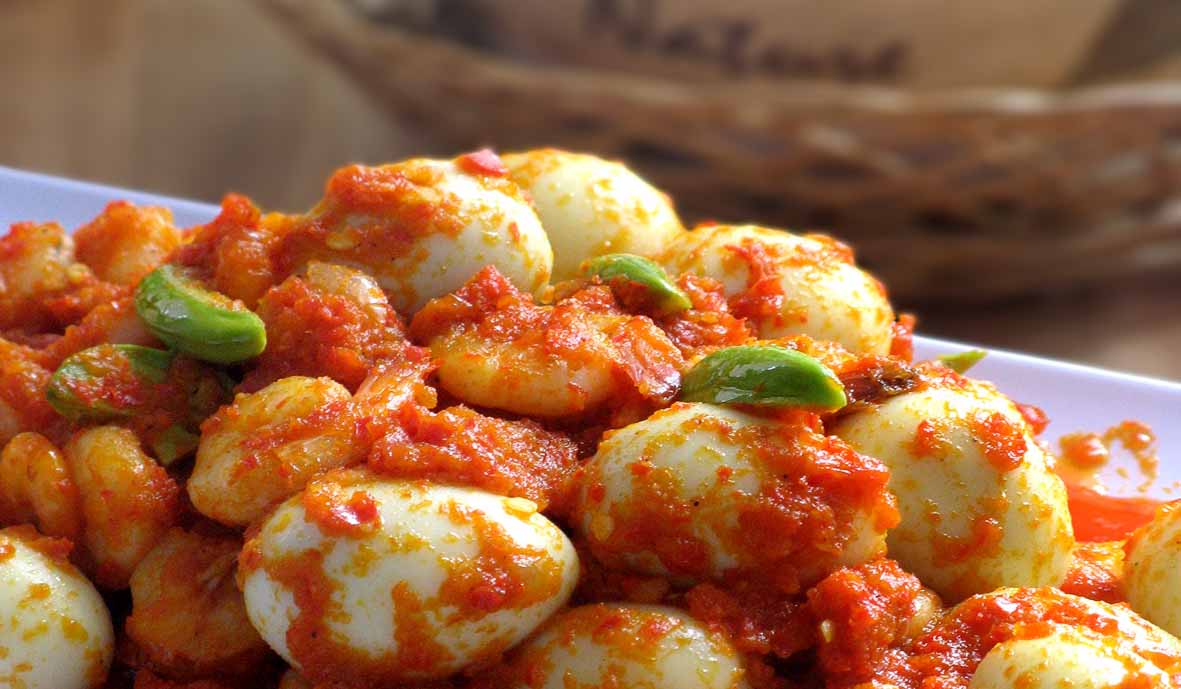Resep Telur Puyuh Balado INIRecipes Resep Telur Puyuh Balado INIRecipes