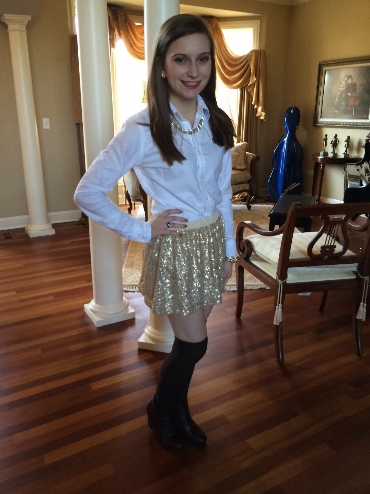 Sew Cute How to Style Sequin Skirts