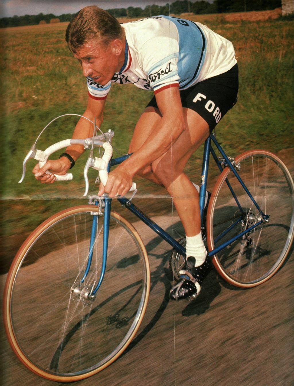 Cyclisme Jacques Anquetil Velo Prix Vélo Vintage Jacques Anqueil