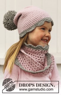 Cachecol e gorro infantil para iniciantes em crochê com ...