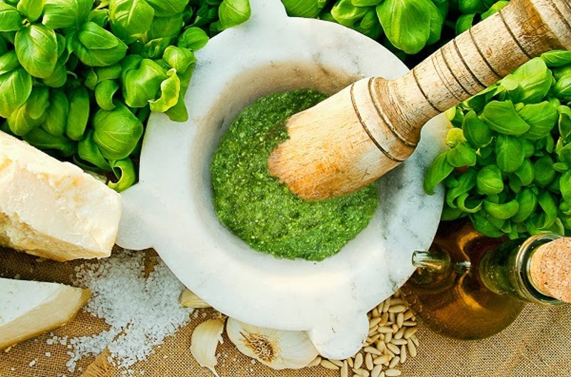 AgneseItalianRecipes Homemade Pesto Original recipe from Genova