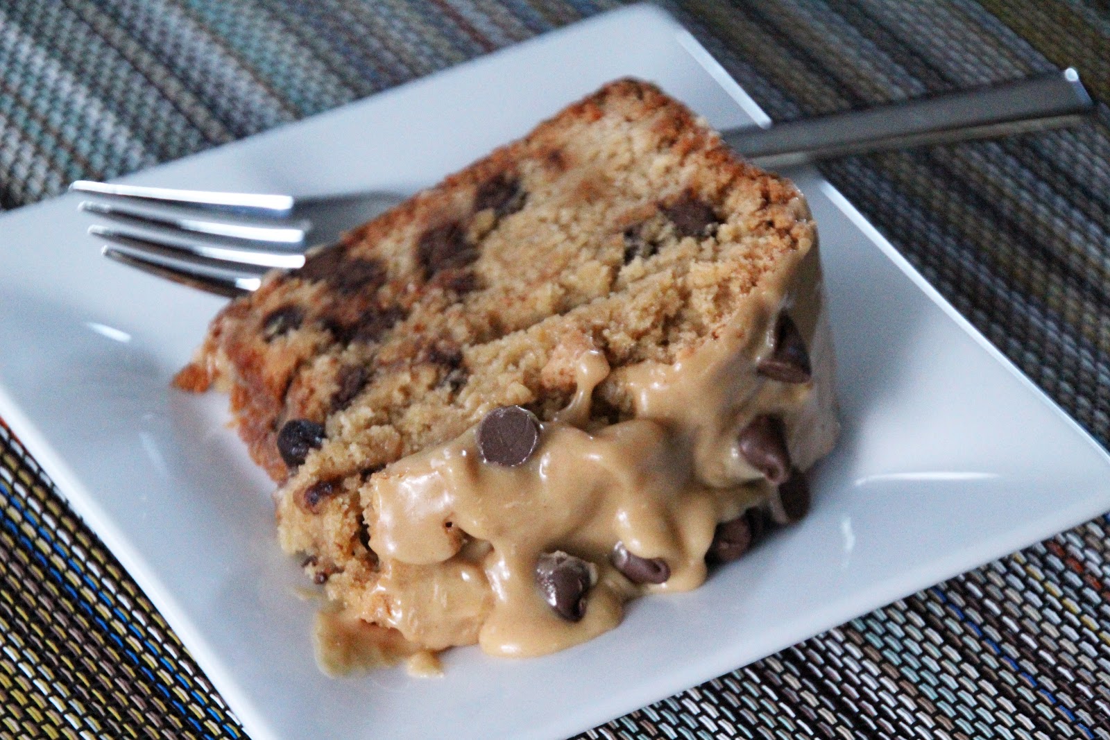 Life Is Sweets Peanut Butter Chocolate Chip Pound Cake with Peanut