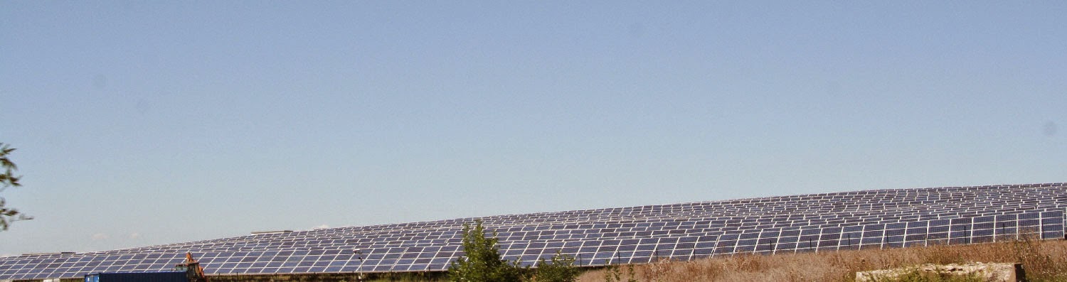 Huge solar farm Huge solar farm