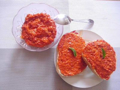 Ajvar od barenih paprika Ajvar od barenih paprika