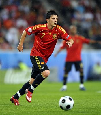 David Villa Footballer
