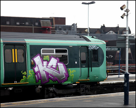 graffiti letter k