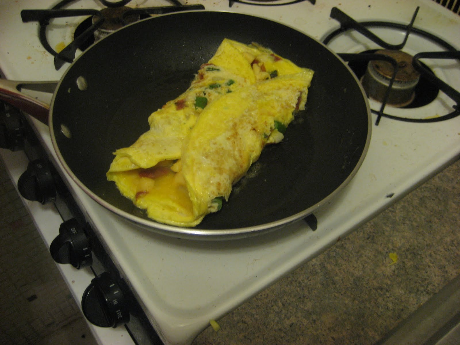 Kelly's Kitchen Duck Egg Omelet